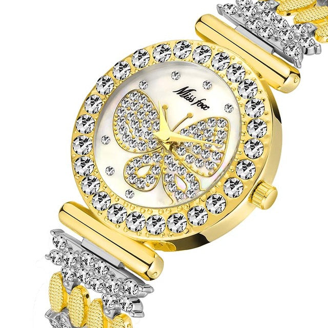 Waterproof Special Bracelet Expensive Ladies Wrist Watch