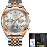 2020 LIGE Mens Watches Top Brand Luxury Waterproof