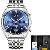 2020 LIGE Mens Watches Top Brand Luxury Waterproof