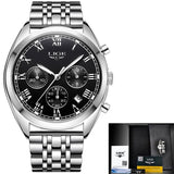 2020 LIGE Mens Watches Top Brand Luxury Waterproof