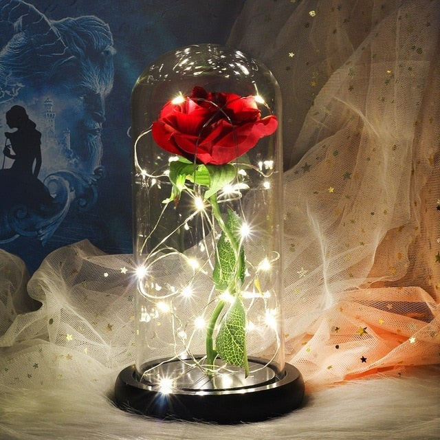 Artificial Flowers Beauty And Beast Eternal Flower Rose