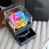 Women Rose Jewelry Box For Wedding Marry