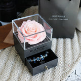 Women Rose Jewelry Box For Wedding Marry